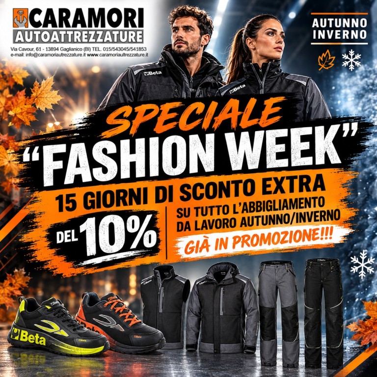 PROMO ABBIGLIAMENTO AUTUNNO/INVERNO