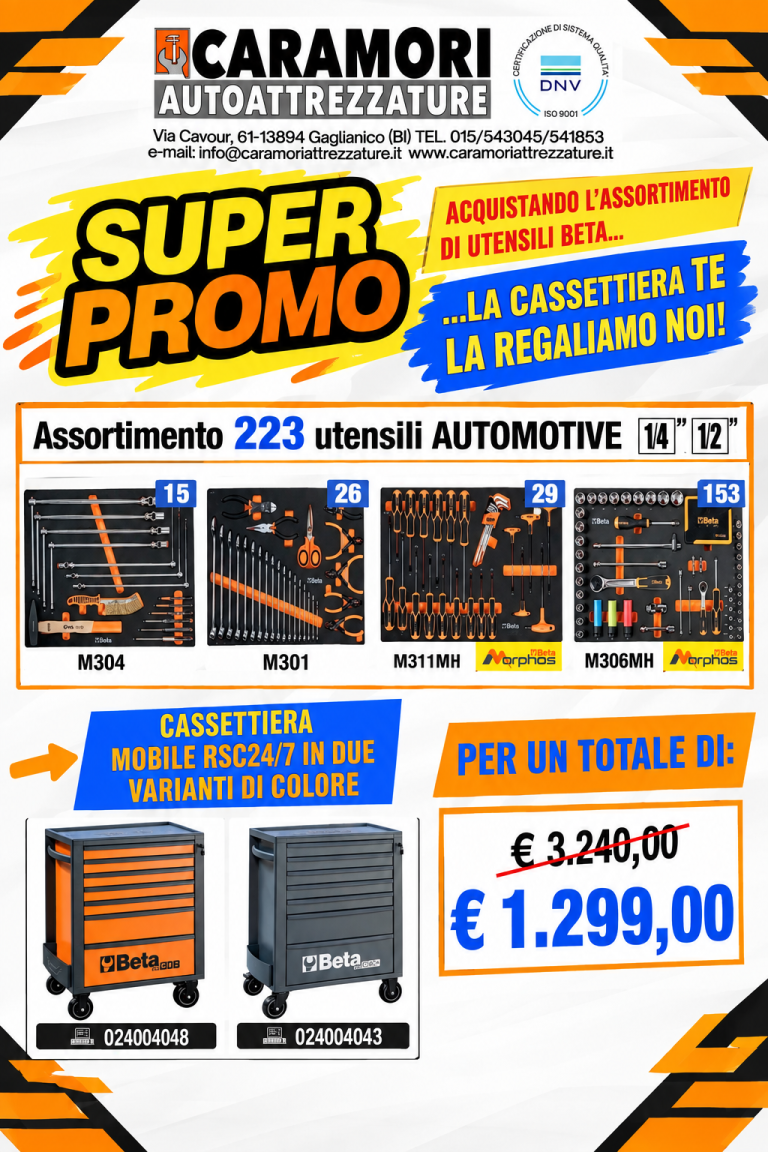 PROMO CASSETTIERA UTENSILI